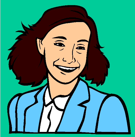 Anne Frank Coloring Page