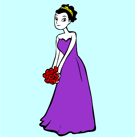 Quinceanera Coloring Page