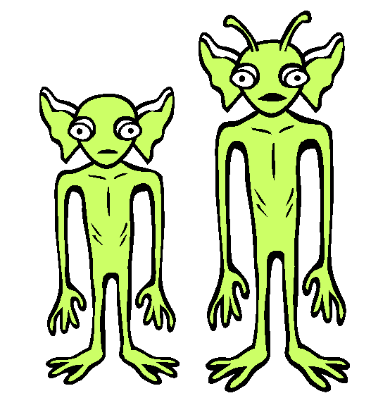 Kelly Hopkinsville Goblin Coloring Page