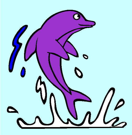 Dolphin Coloring Page