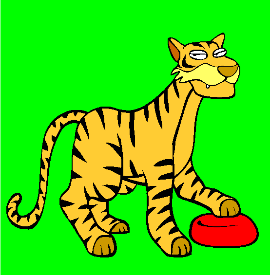 Year of the Tiger Coloring Page