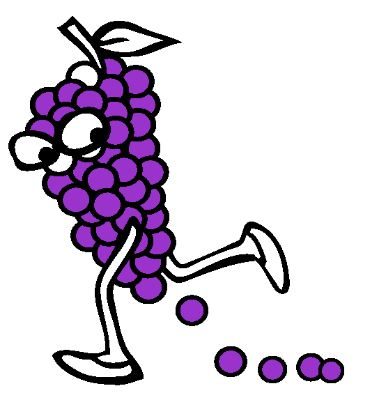 Grapes Coloring Page