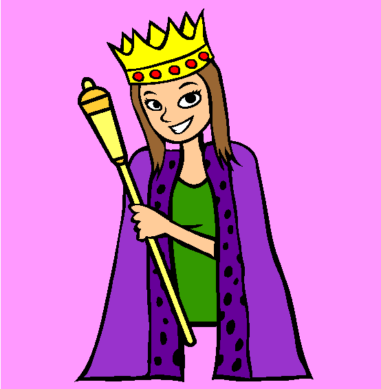 Queen Mom Coloring Page