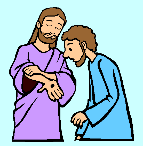 Doubting Thomas the Apostle Online Coloring Page