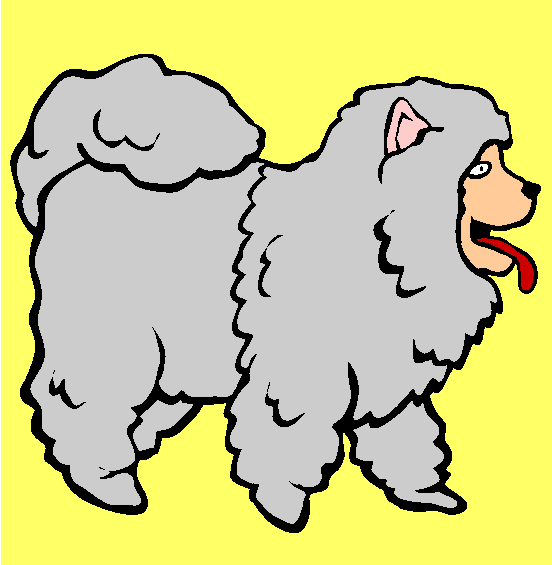 Chow Chow Coloring Page