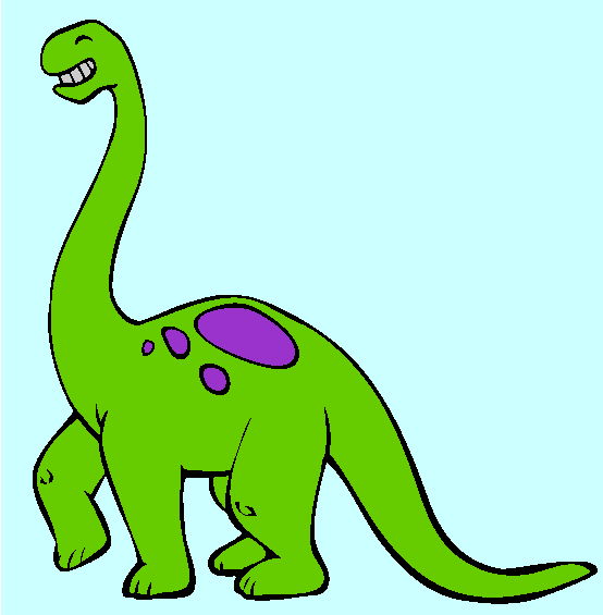 Brontosaurus Coloring Page