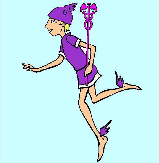 Hermes Coloring Page