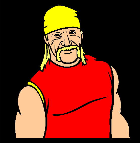 Hulk Hogan Coloring Page