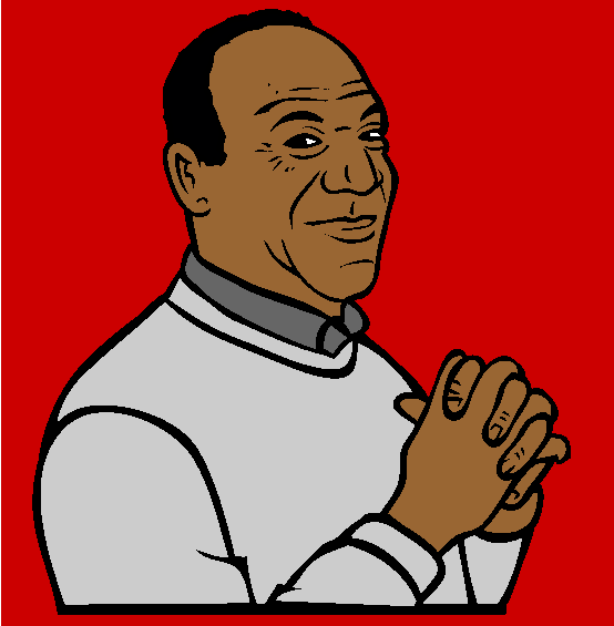 Bill Cosby Coloring Page