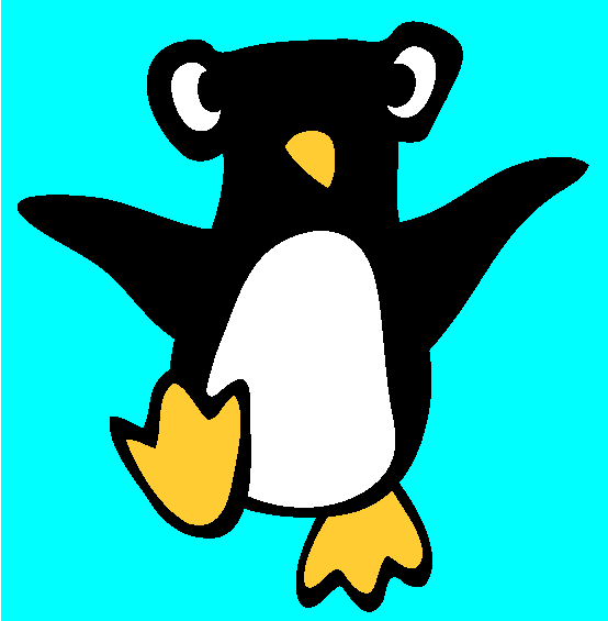 Hammerhead Penguin Coloring Page