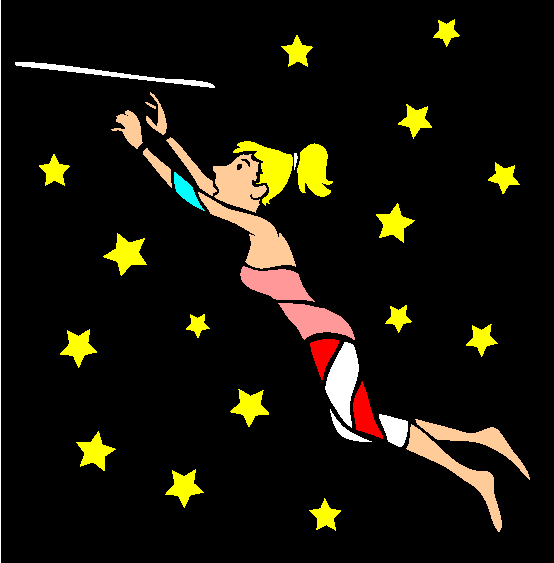 Trapeze Coloring Page
