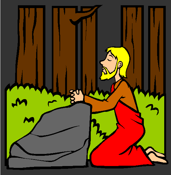 The Garden Of Gethsemane Coloring Page