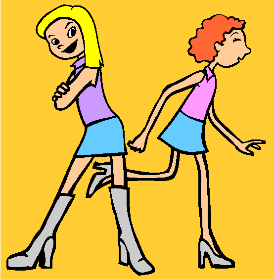 High Heels Coloring Page