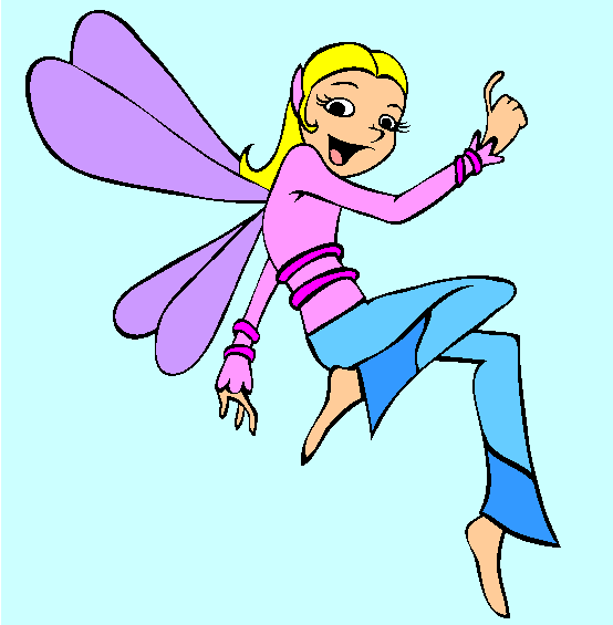 Fairy Coloring Page