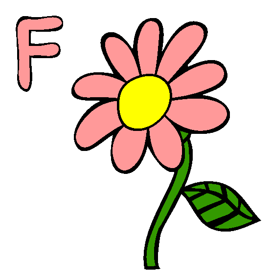 F Coloring Page