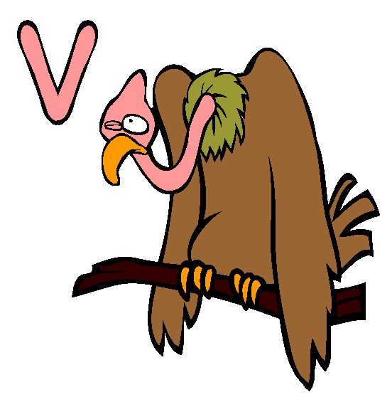 V Coloring Page