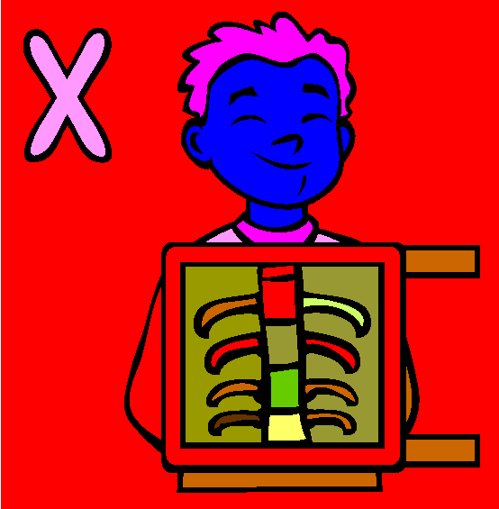 X Coloring Page