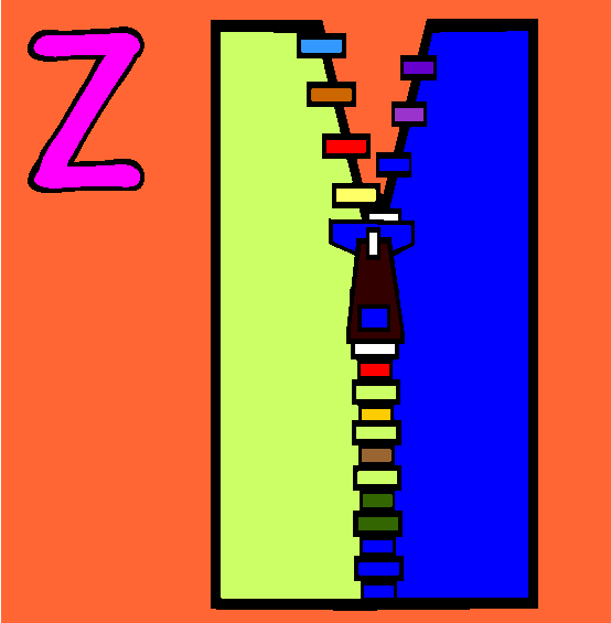 Z Coloring Page