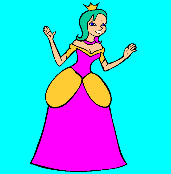 Princess Online Coloring Page