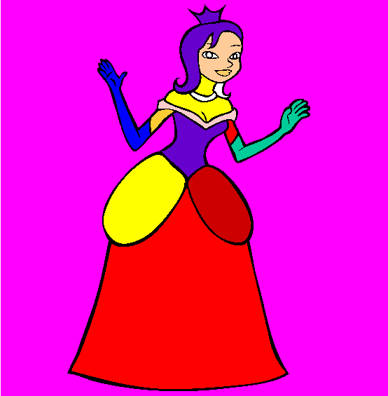 Princess Online Coloring Page