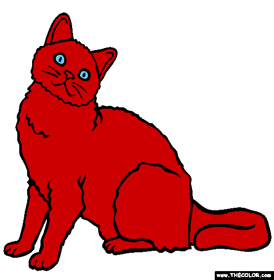 Selkirk Rex Breed Cat Online Coloring Page
