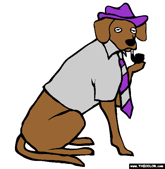 Rhodesian Ridgeback Coloring Page