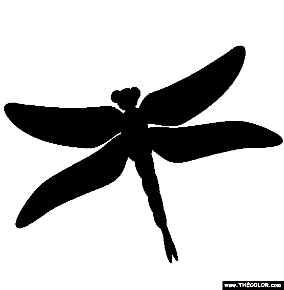 Dragonfly Coloring Page