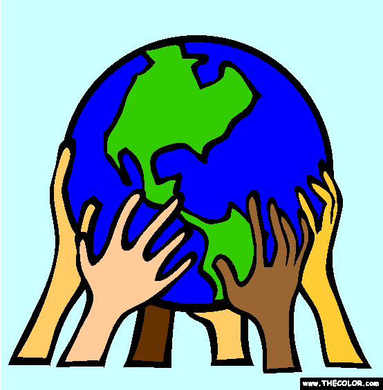 Our Planet Coloring Page