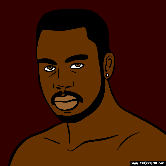 Lennox Lewis Coloring Page