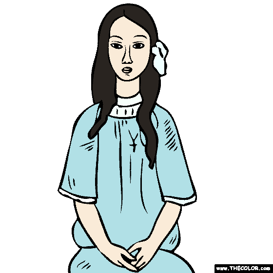 Amedeo Modigliani - Alice painting Coloring Page