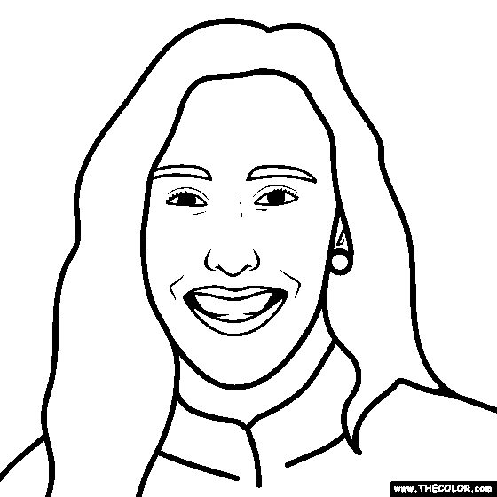 Abbey Weitzeil Coloring Page