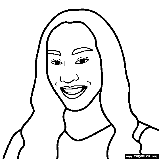 A'ja Wilson Coloring Page