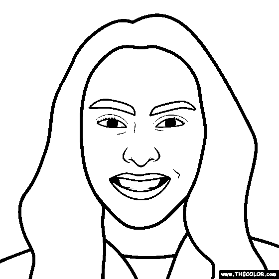 Alison Gibson Coloring Page