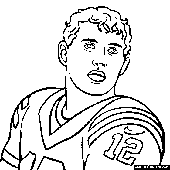 football saints coloring pages