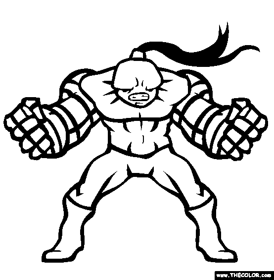 arm muscle coloring page