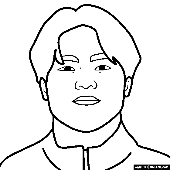 Asher Hong Coloring Page