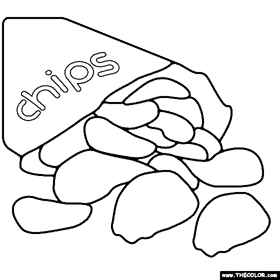 Chip Coloring Pages