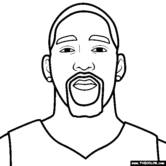 Bam Adebayo Coloring Page