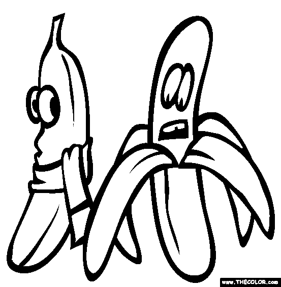  Coloring Pages Bananas  Latest HD