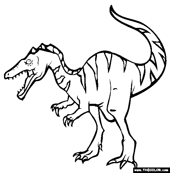 Jurassic World Coloring Pages Baryonyx Coloring Pages