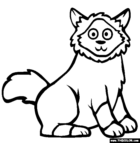 Download Cats Online Coloring Pages
