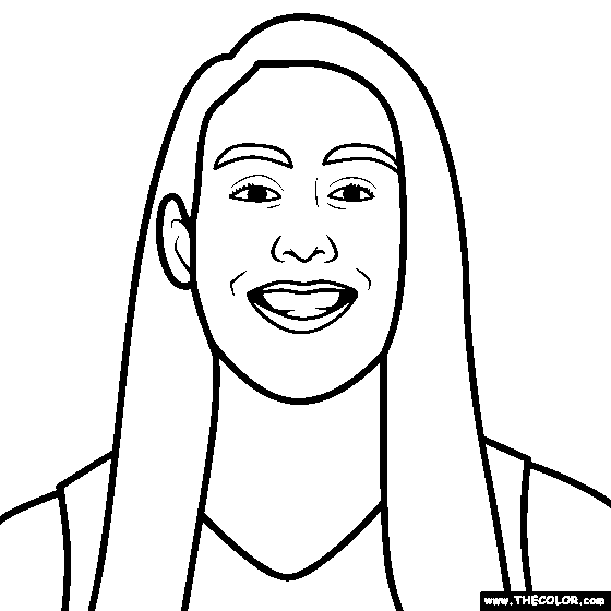 Breanna Stewart Coloring Page