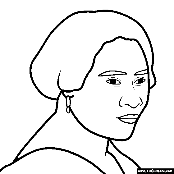 C.J. Walker Coloring Page