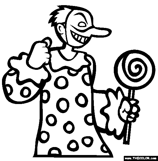 Halloween Online Coloring Pages