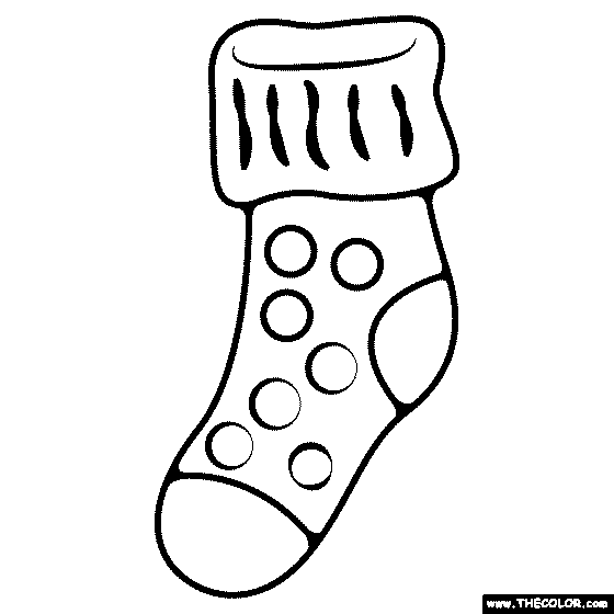 Crazy Socks Coloring Pages Printable Coloring Pages