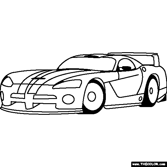 57 Viper Car Coloring Pages  Free