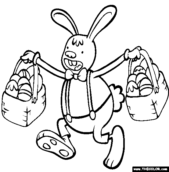 easter online coloring pages