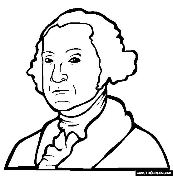 Printable Coloring Pages Of George Washington