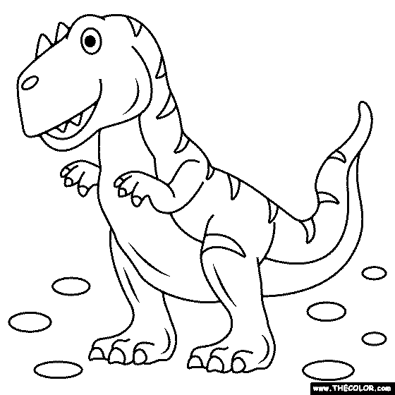 Giganotosaurus Coloring Page