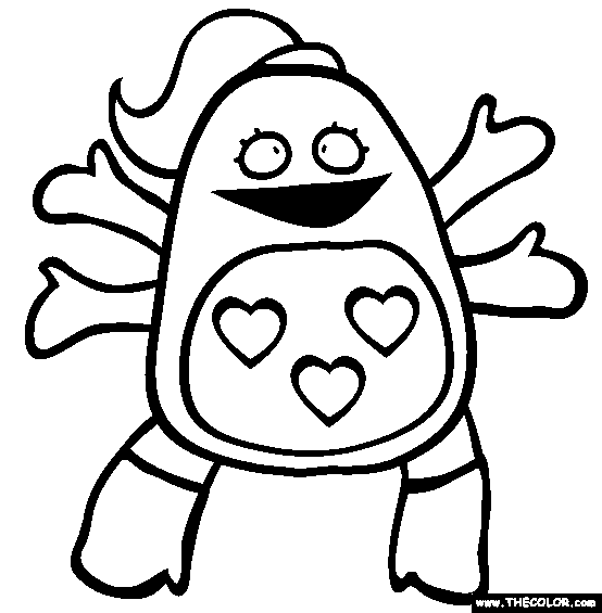 monsters online coloring pages